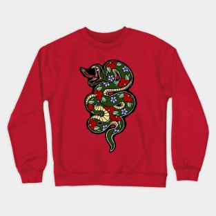 I'm a Snake, a slithery little snake Crewneck Sweatshirt